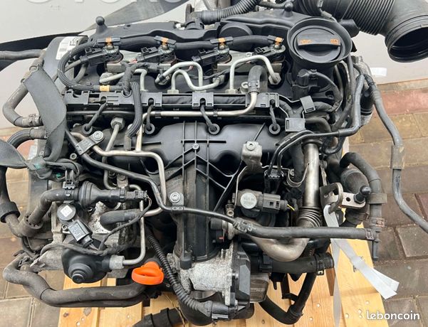 MOTEUR COMPLET VOLKSWAGEN AUDI 2.0 TDI 140 cv CFH CFHC CFHD AUDI A3 A1 TT Q3 TIGUAN GOLF PASSAT TOURAN - Image 1